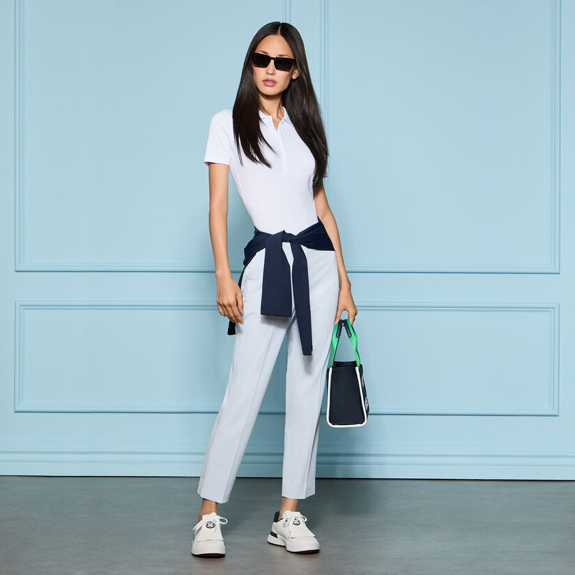 STRETCH PERFORMANCE TWILL STRAIGHT LEG TROUSER image number 2